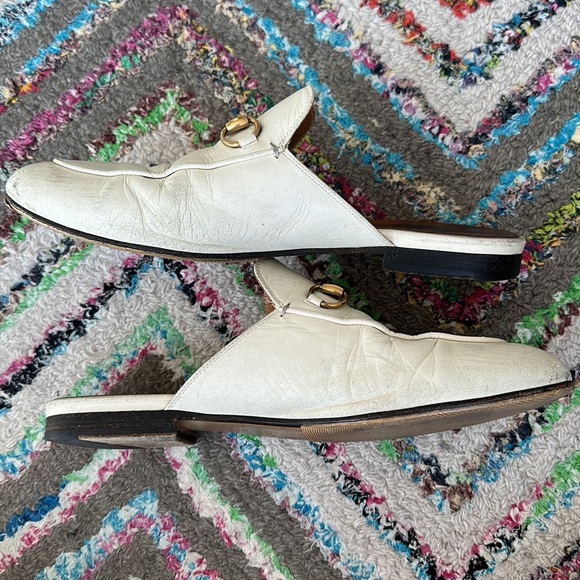 Gucci Princetown Loafer- White - Picture 6 of 15
